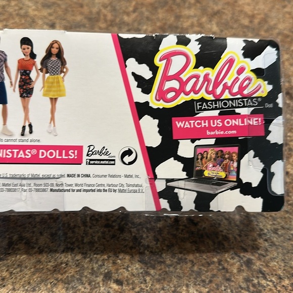 Mattel 2014 Barbie Fashionistas Be Your Self Doll Blonde Hair Blue Eyes - Picture 7 of 10